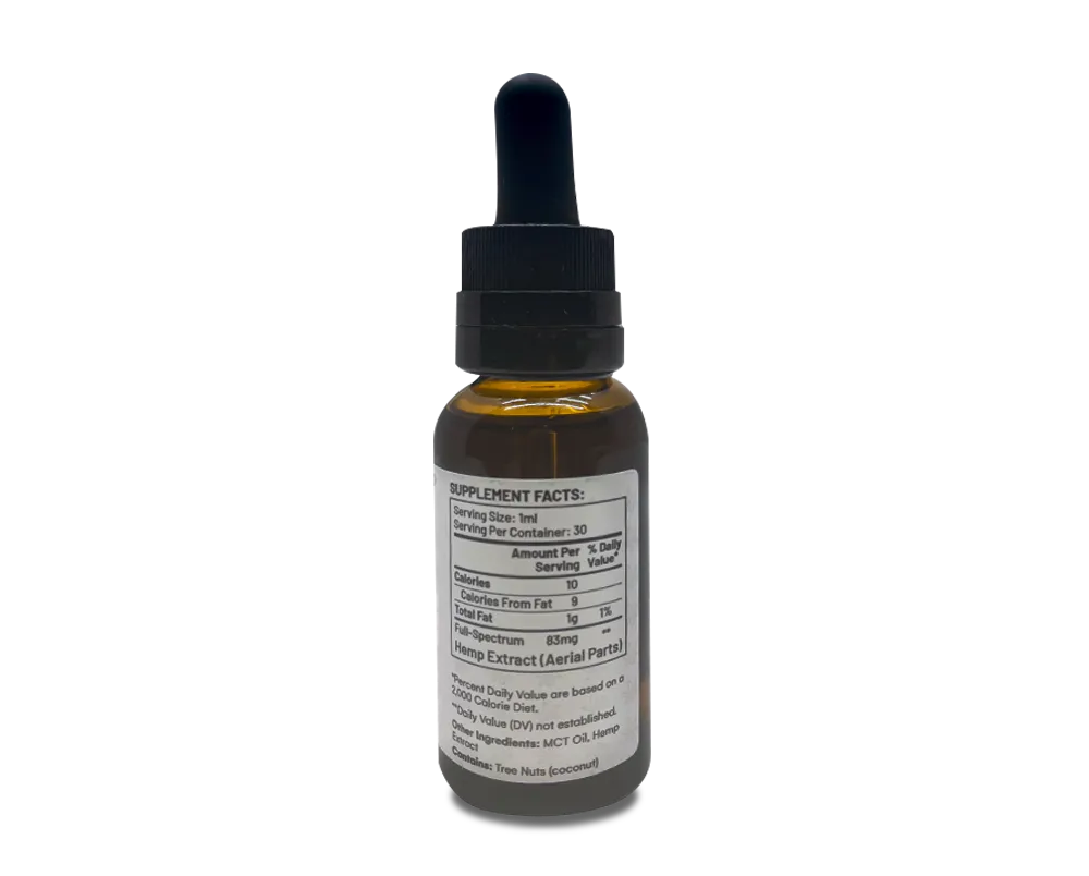 CBD Full Spectrum Pet Tincture – 500MG