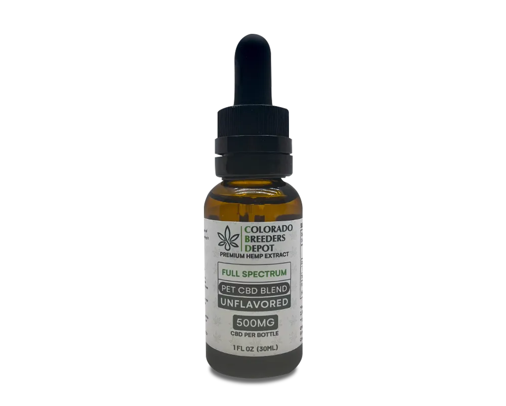 CBD Full Spectrum Pet Tincture – 500MG